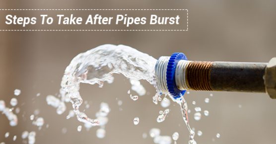 Steps To Take After Pipes Burst