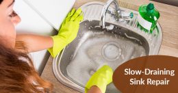 Slow-Draining Sink