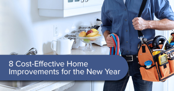 8 cost-effective home improvements for the new year