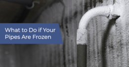 What to do if your pipes are frozen